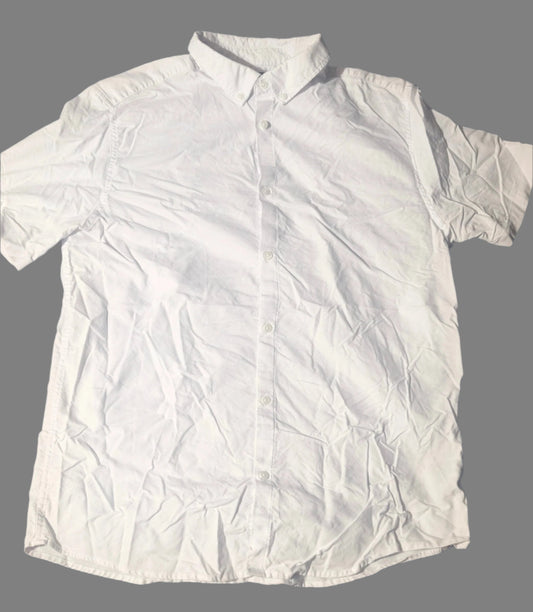 slim fit 100% cotton button up shirt